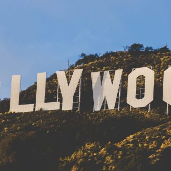 Senderismo hasta el cartel de Hollywood